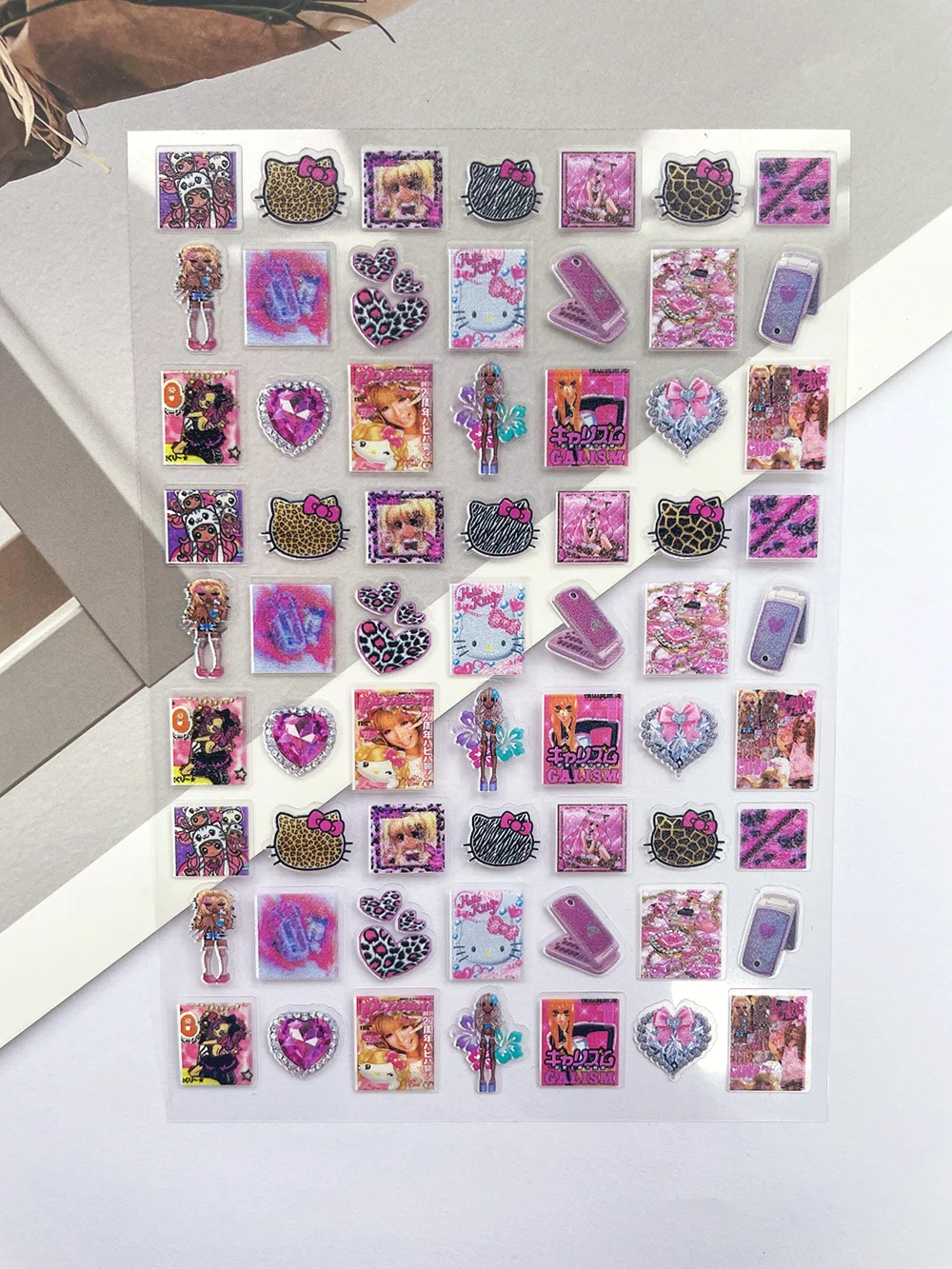 Travel Accessories Hawaii - Cartoon Mini Cute Hawaii Element Cosmetic