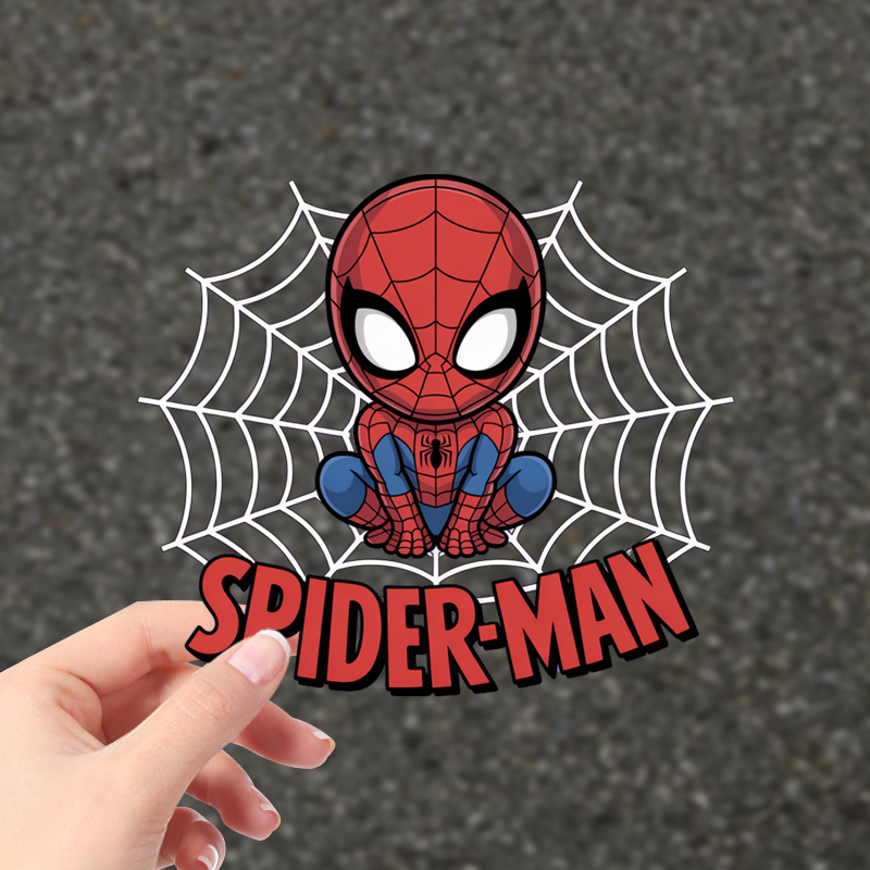 It Travel Accessories - Superhero Spider Man Car Sticker Creative