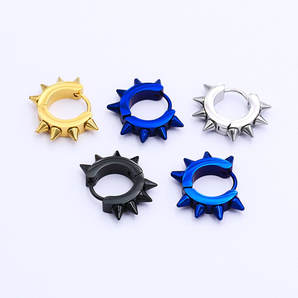 Travel Accessories Jewelry - Single-piece, stainless steel medical-grade men's punk
