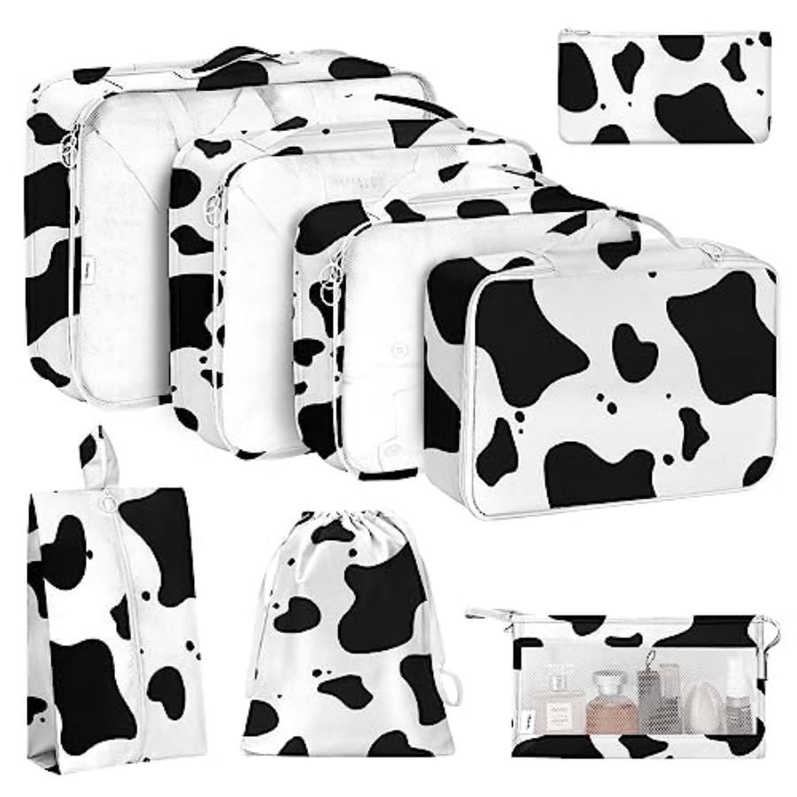 Travel Accessories Packing Cubes - 8 Set Packing Cubes for Travel,