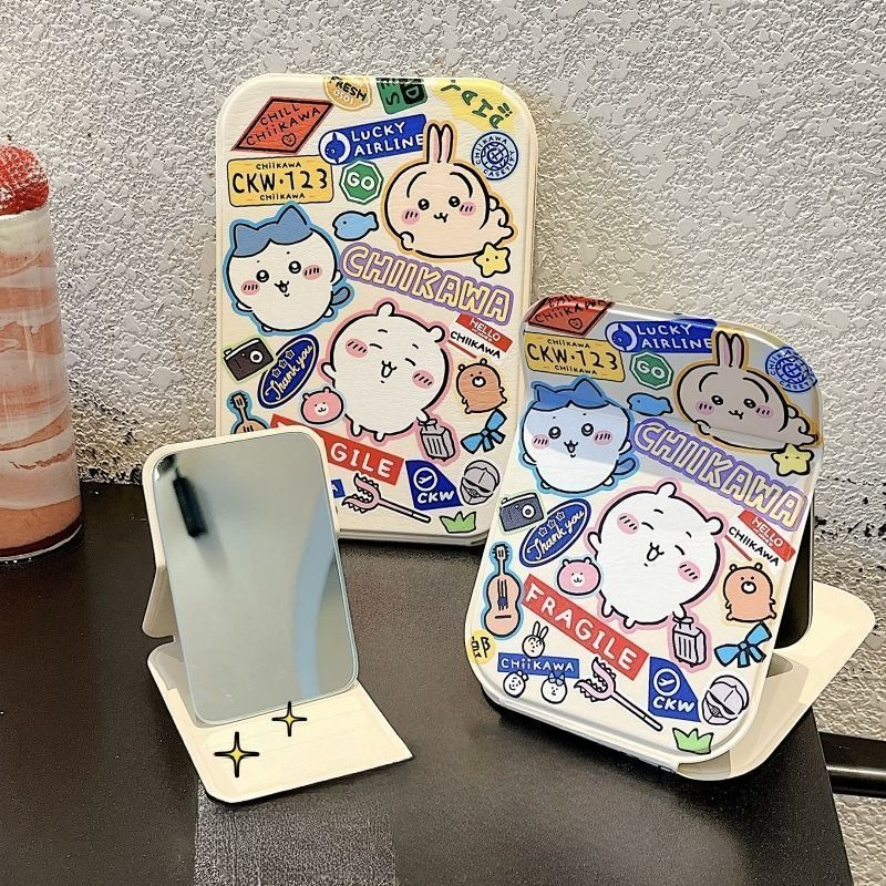 Travel Accessories Store - Ckw Foldable Makeup Mirror Cute Usagi