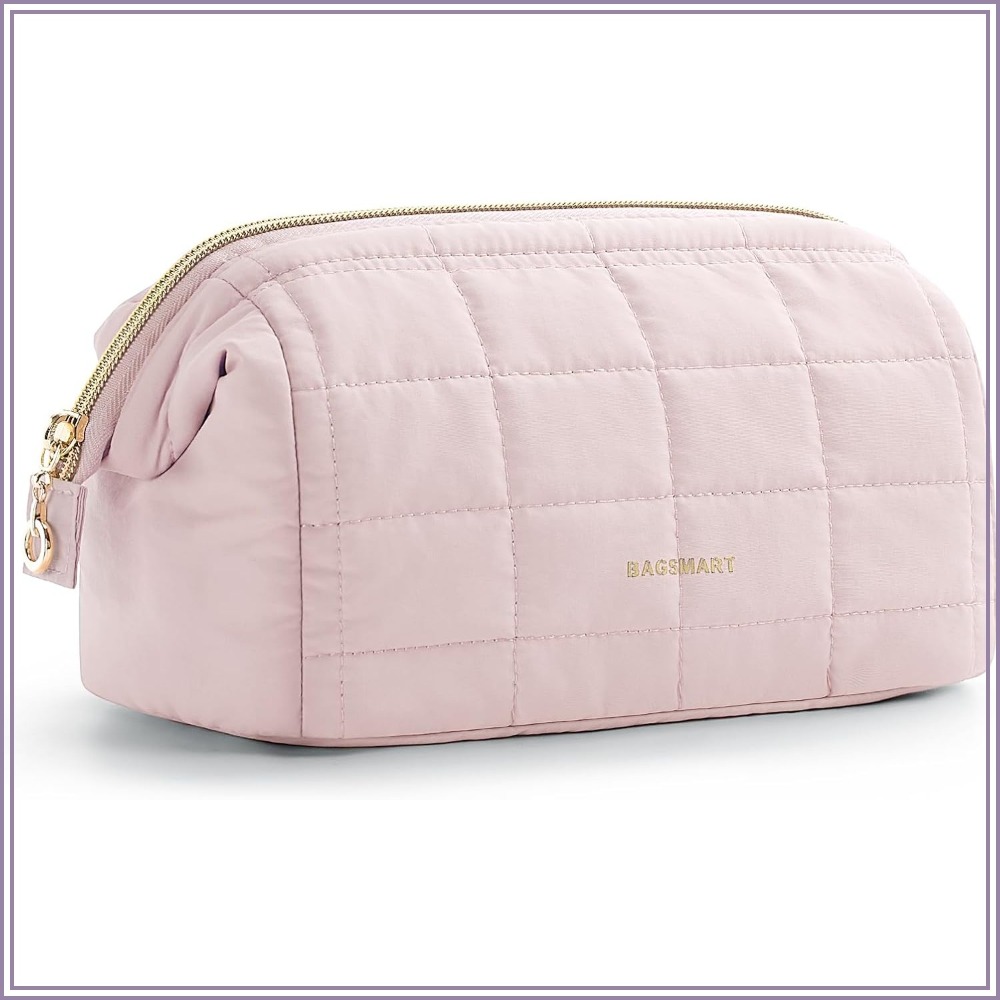 Travel Packing Accessories - Puffy Makeup Bag Travel Toiletry Organizer,
