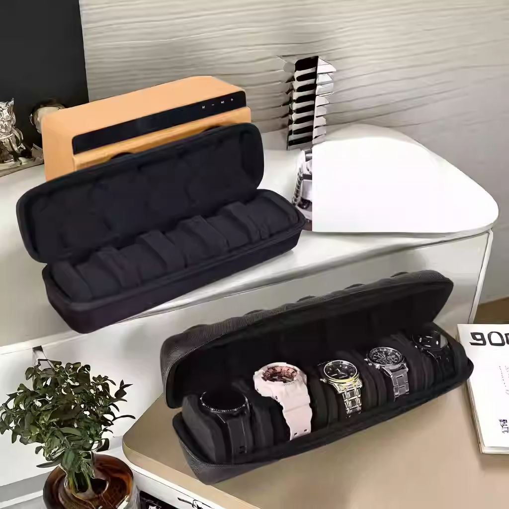 6/10 Slot Watch Box Watches Or – Travel Accessories Organizer Case recenzja i cena