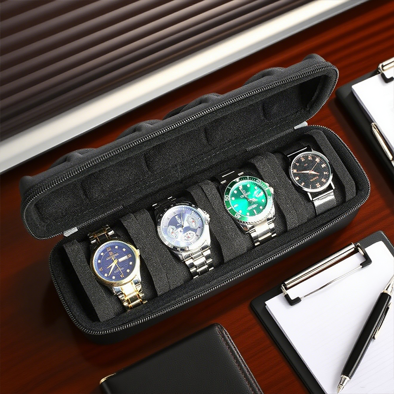 6/10 Slot Watch Box Watches Or – Travel Accessories Organizer Case recenzja i cena
