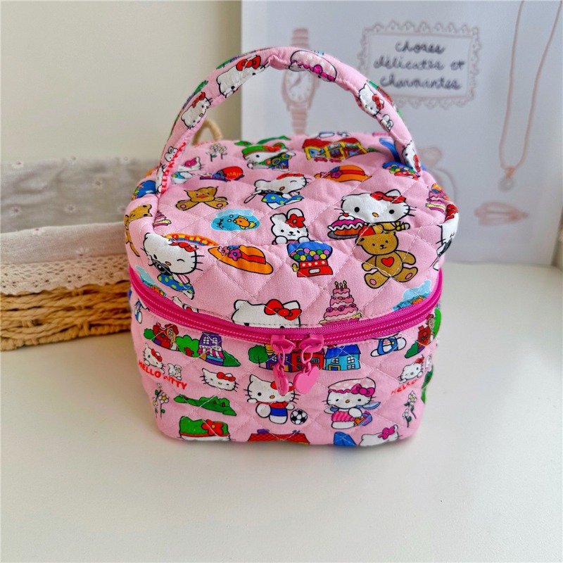 Hello Kitty Cartoon Printed Qu – Travel Accessories Needed recenzja i cena