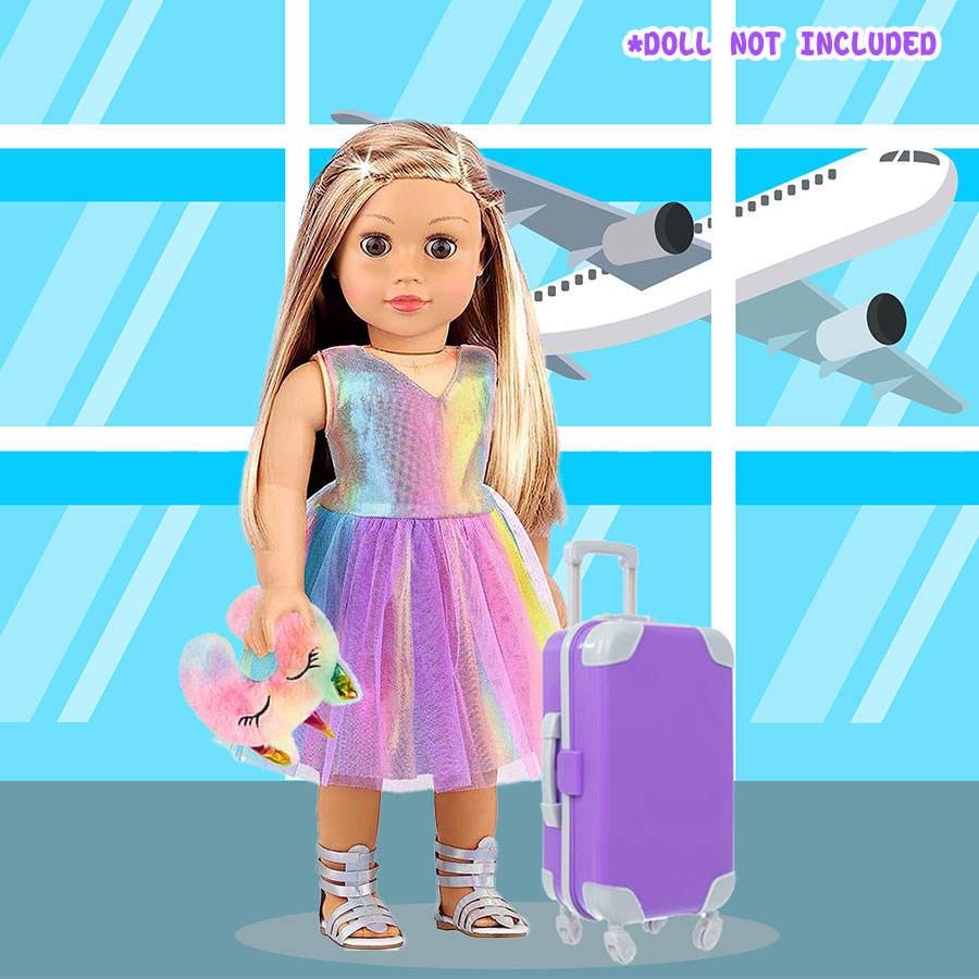 18inch Doll Clothes and Access – Travel Accessories Teens recenzja i cena