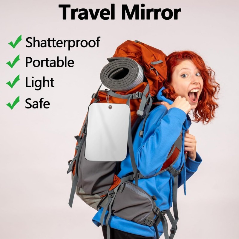 Acrylic Anti Fog Mirror Shower – Travel Accessories Needed recenzja i cena