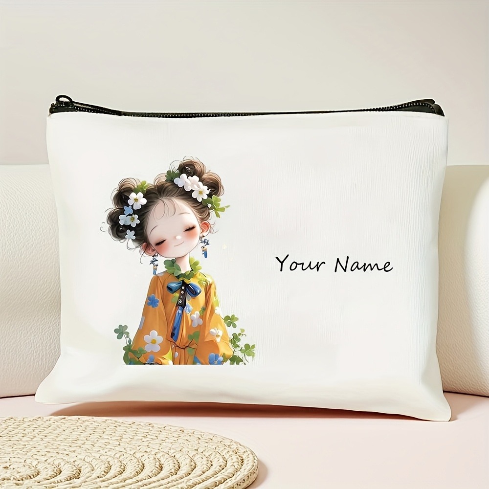 Korean-Style Anime Girl Makeup – Travel Accessories Organizer Case recenzja i cena