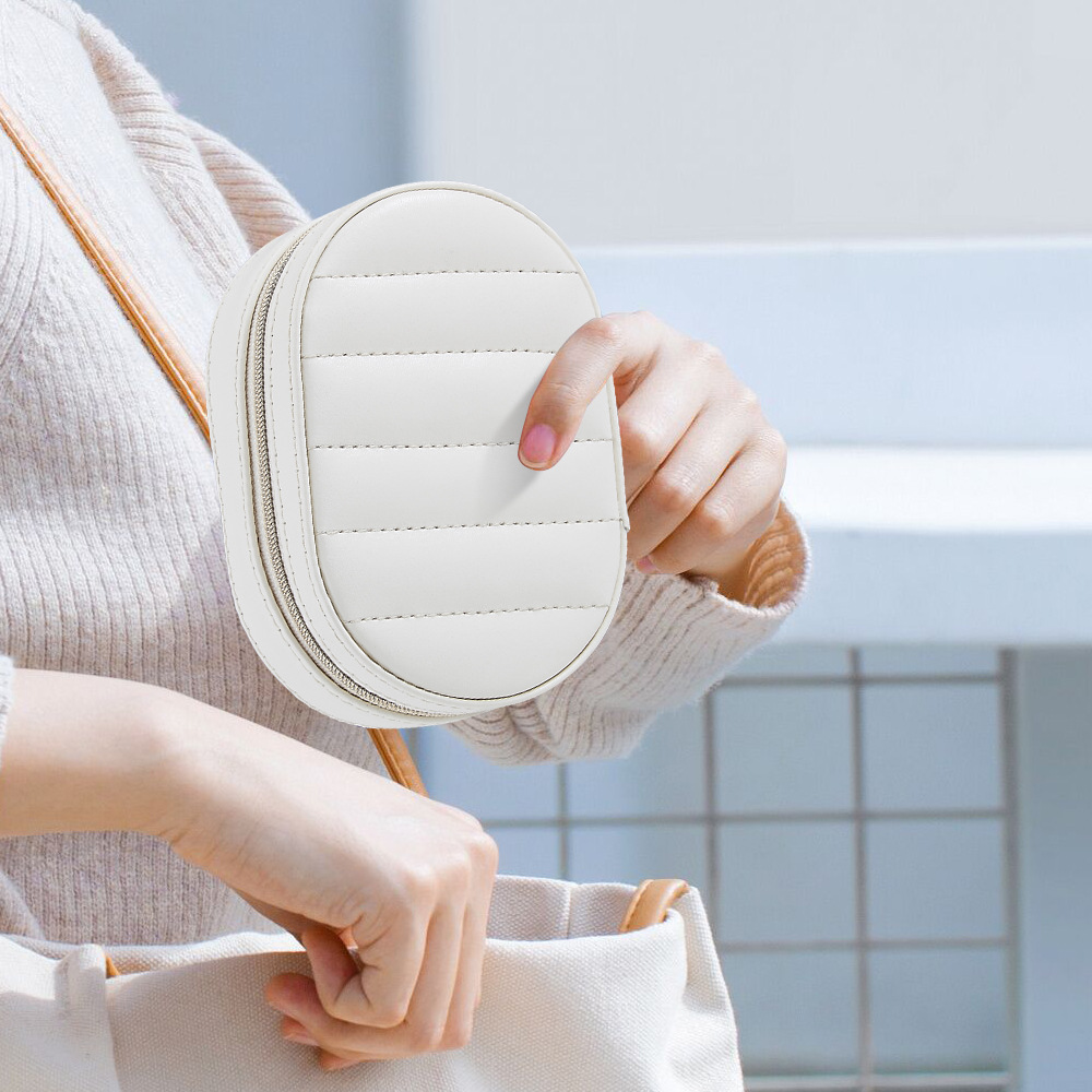 Portable Oval Jewelry Storage  – Travel Accessories Bd recenzja i cena