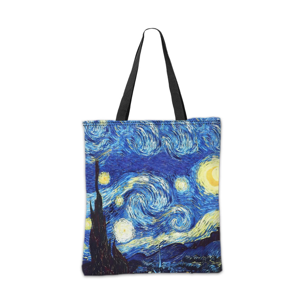 Van Gogh Series Tote Bag Cosme – Travel Packing Accessories recenzja i cena