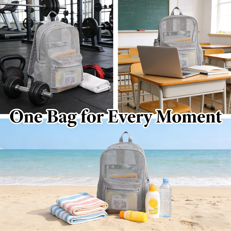 Breathable Mesh Backpack Light – Travel Packing Accessories recenzja i cena