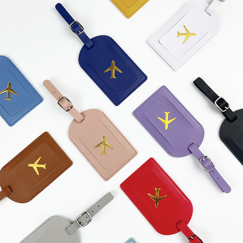 Colorful Pu Leather Women Men  – Travel Accessories Name recenzja i cena