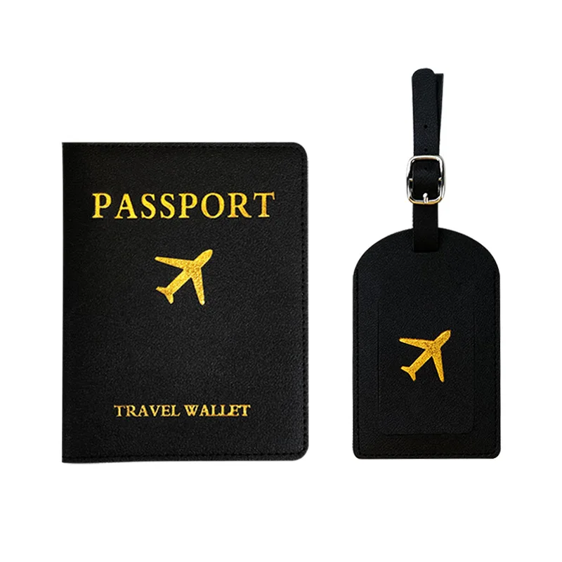 Colorful Pu Leather Women Men  – Travel Accessories Name recenzja i cena