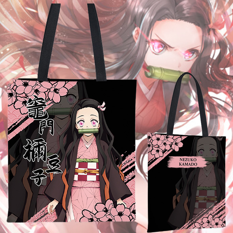 Cute Anime Tote Bag Demon Slay – Travel Accessories In Japan recenzja i cena