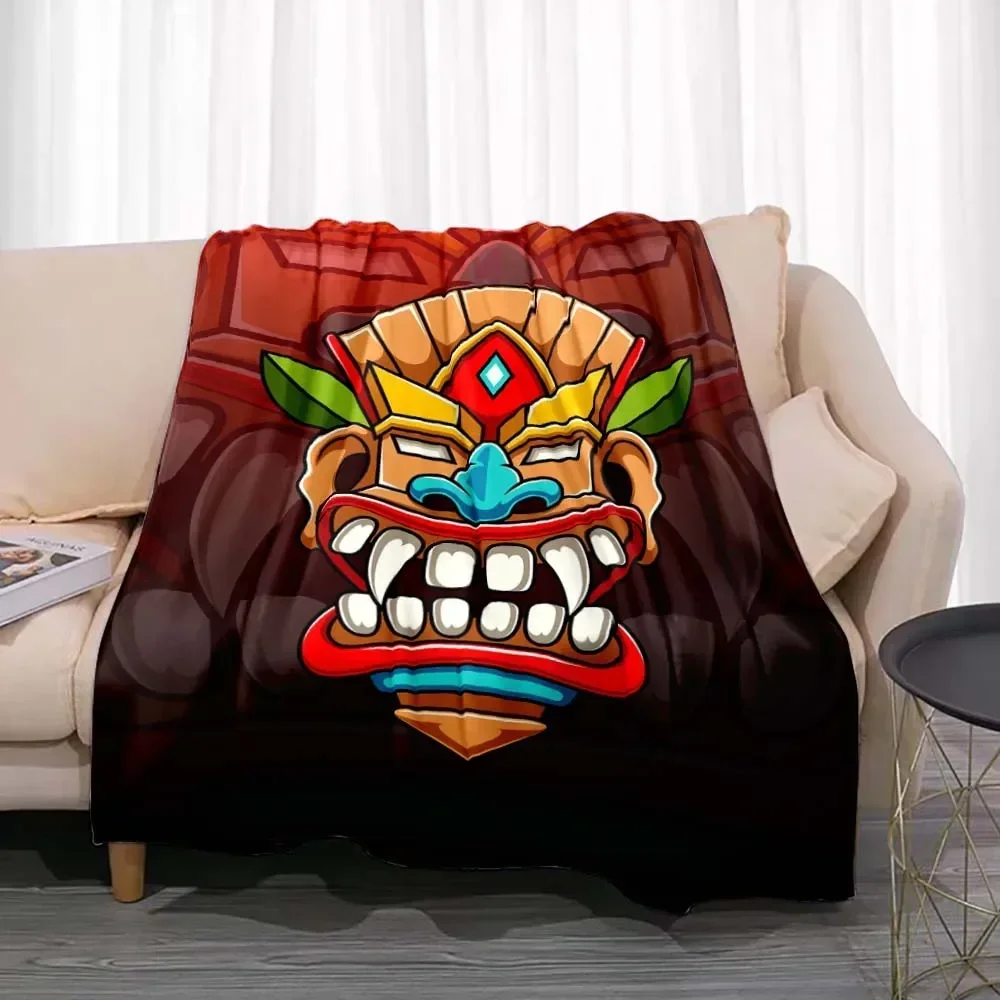 Tiki Bar Fashion Flannel Throw – Travel Accessories Hawaii recenzja i cena