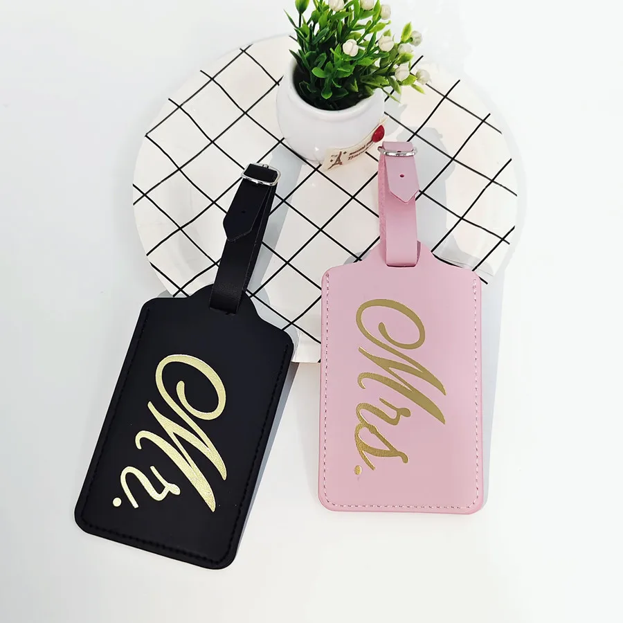 2PCS/Set Mr Mrs Couples Luggag – Travel Accessories Name recenzja i cena