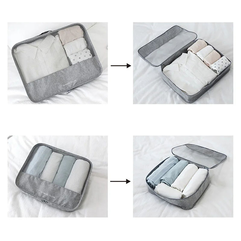 7 Piece Travel Packing Cubes S – Travel Accessories Packing Cubes recenzja i cena