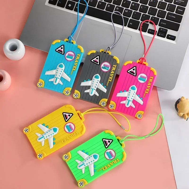 Portable PVC Luggage Tag Trave – Travel Accessories Name recenzja i cena