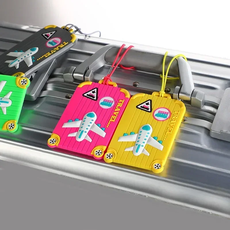 Portable PVC Luggage Tag Trave – Travel Accessories Name recenzja i cena