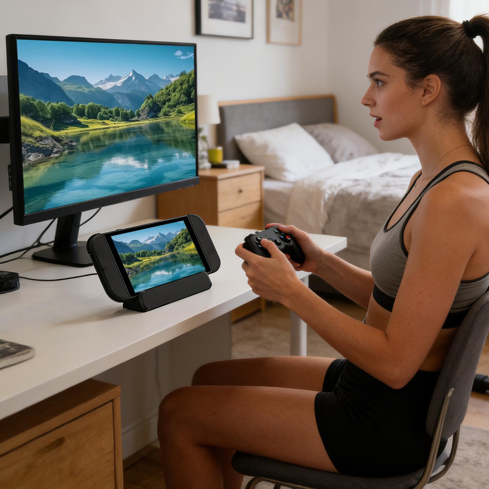 For Switch 2 Game Console Dock – Travel Accessories Teens recenzja i cena