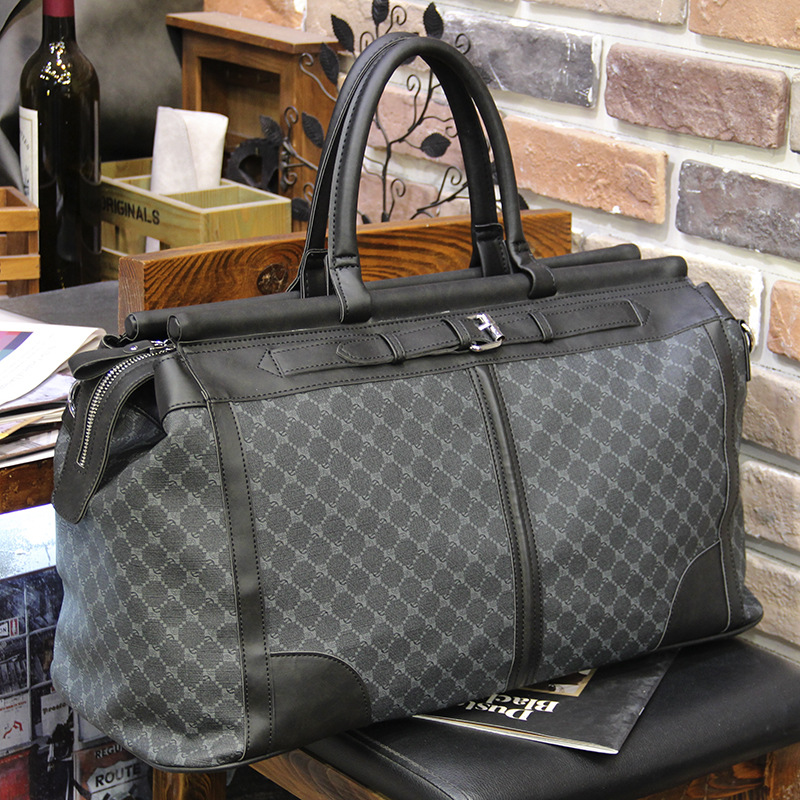 Fashion Plaid Travel Bag Men H – It Travel Accessories recenzja i cena