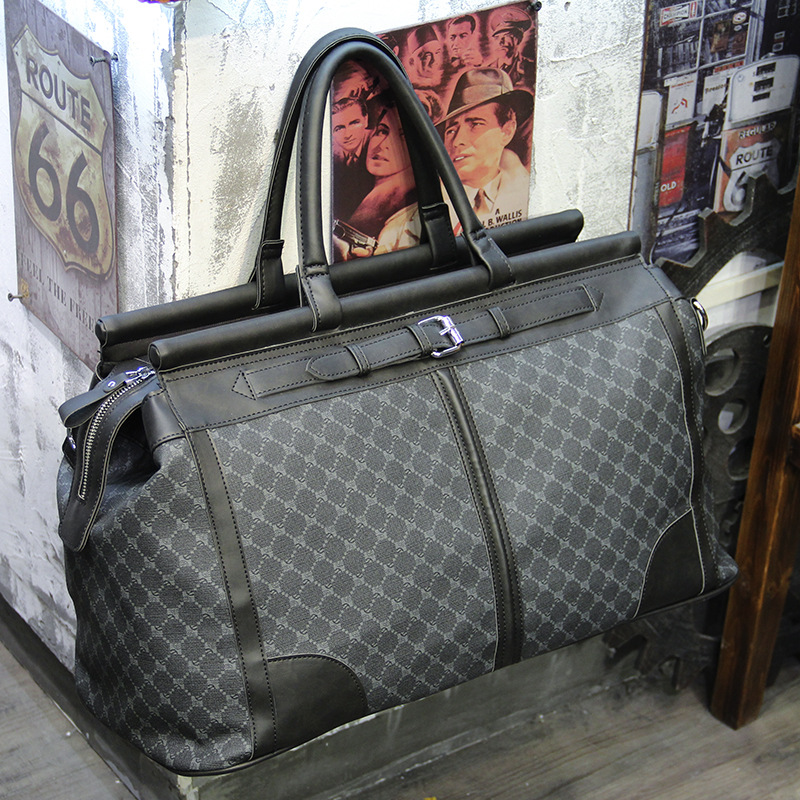 Fashion Plaid Travel Bag Men H – It Travel Accessories recenzja i cena