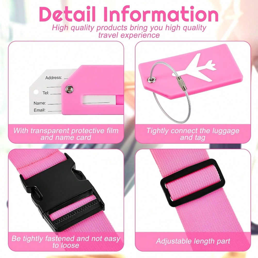 Luggage Strap Set with Luggage – It Travel Accessories recenzja i cena