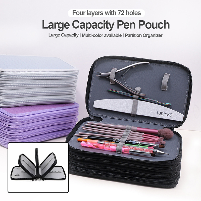 Large Capacity Nail Art Tool B – Travel Accessories Organizer Case recenzja i cena