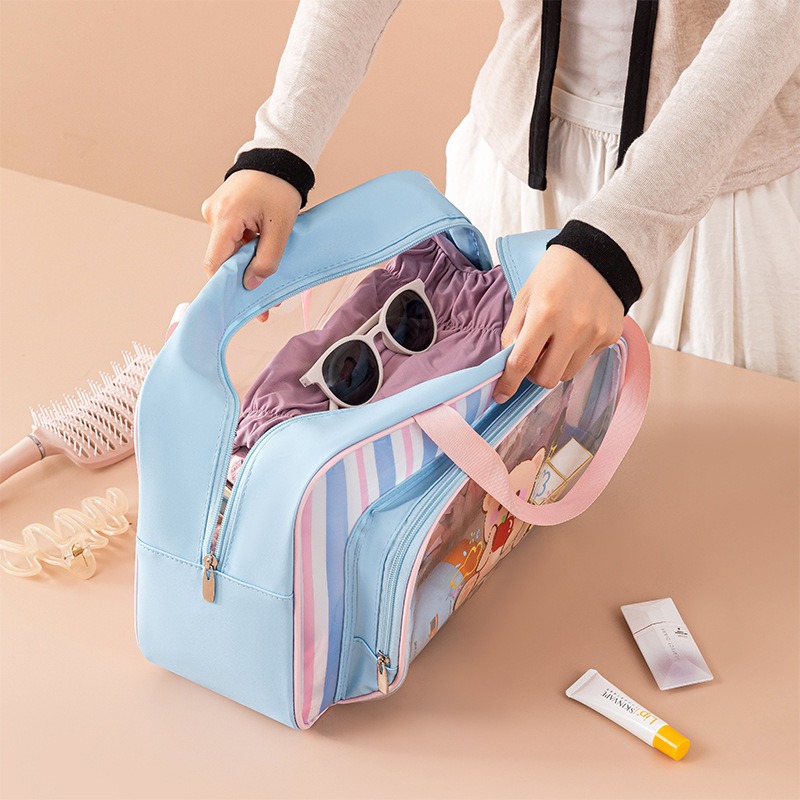 Cute PVC Waterproof Dry Wet Se – Travel Packing Accessories recenzja i cena