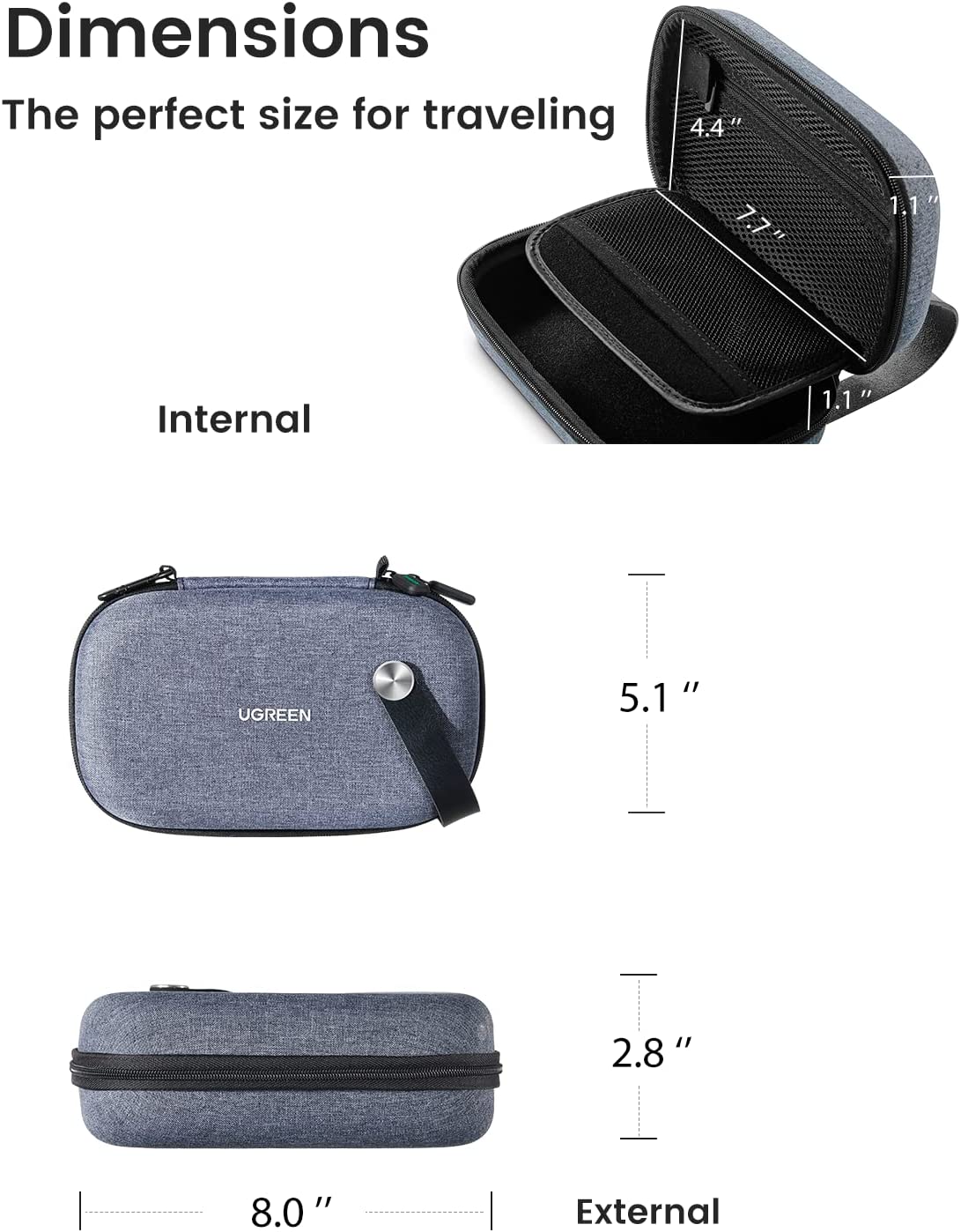 UGREEN Electronics Travel Orga – Travel Accessories Organizer Case recenzja i cena