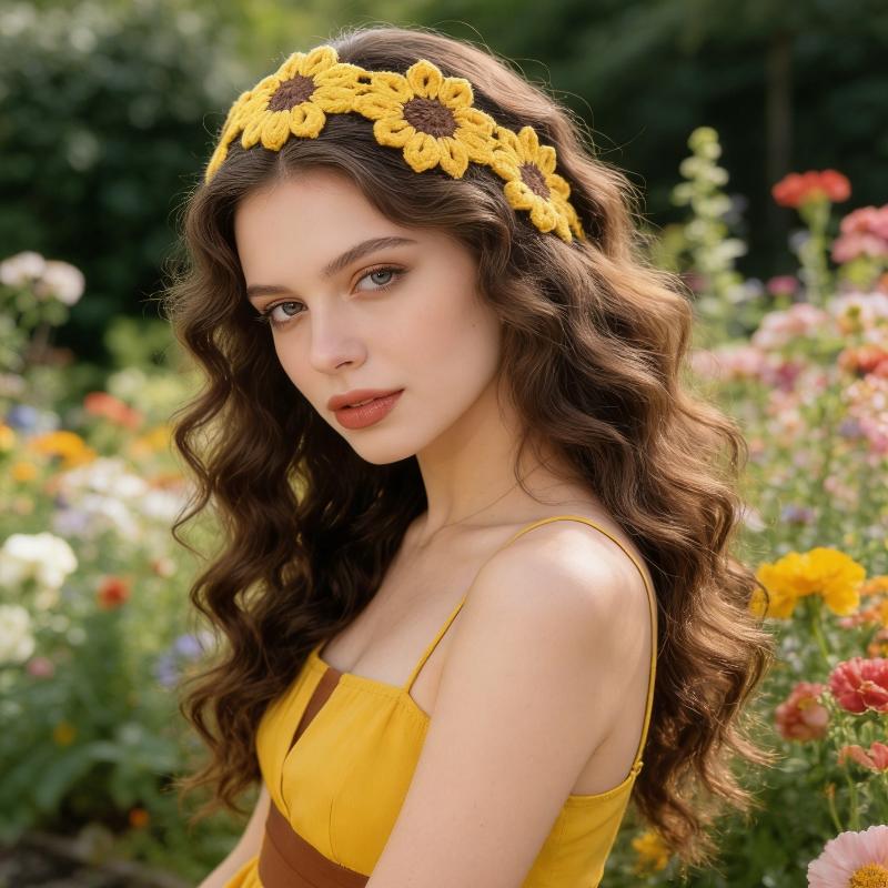 Knitted Flower Headband Colorf – Travel Accessories Hawaii recenzja i cena