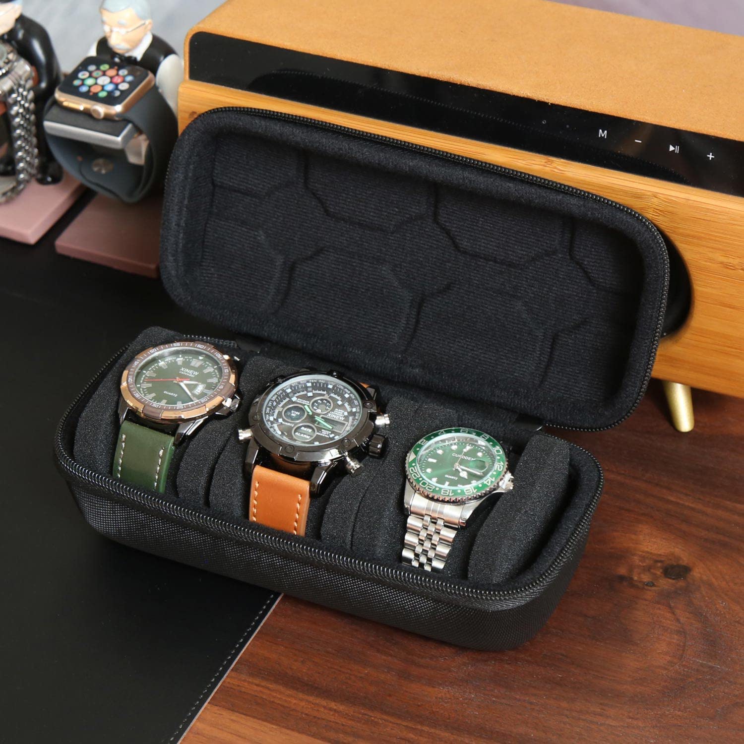 Watch Box Organizer For Men or – Travel Accessories Organizer Case recenzja i cena