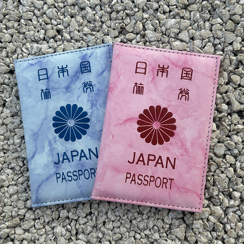 Marble Pattern Japan Passport  – Travel Accessories In Japan recenzja i cena