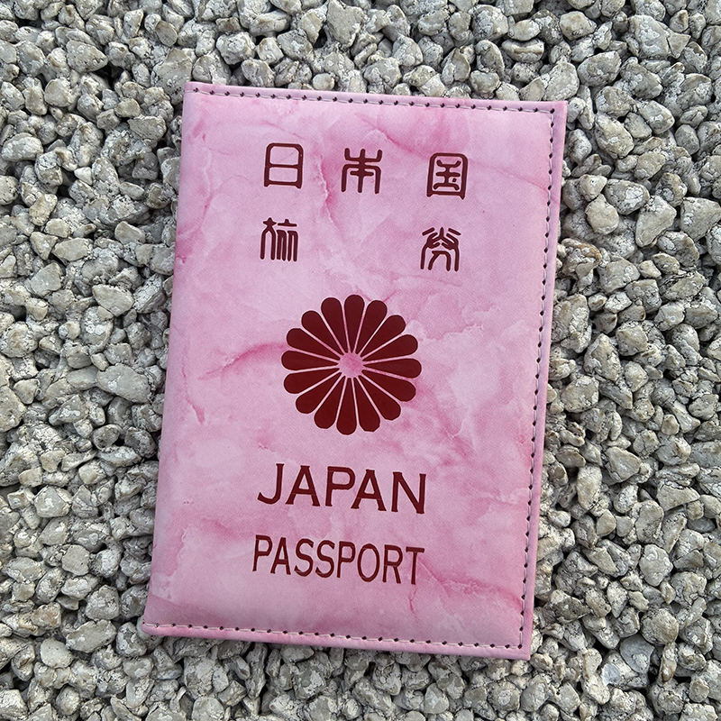 Marble Pattern Japan Passport  – Travel Accessories In Japan recenzja i cena