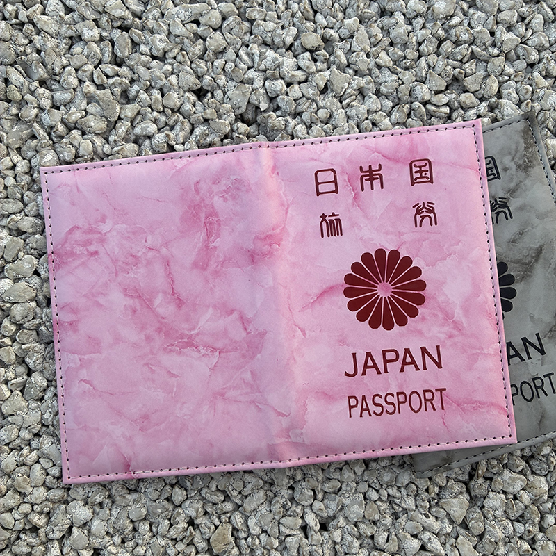 Marble Pattern Japan Passport  – Travel Accessories In Japan recenzja i cena