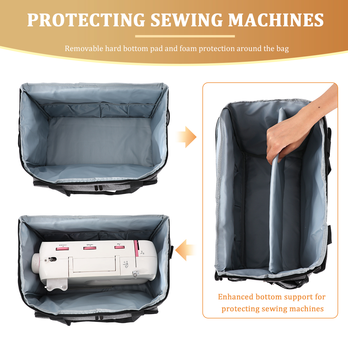 KOKNIT Sewing Machine Carrying – Travel Accessories Organizer Case recenzja i cena