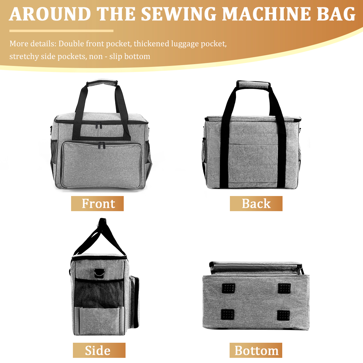 KOKNIT Sewing Machine Carrying – Travel Accessories Organizer Case recenzja i cena