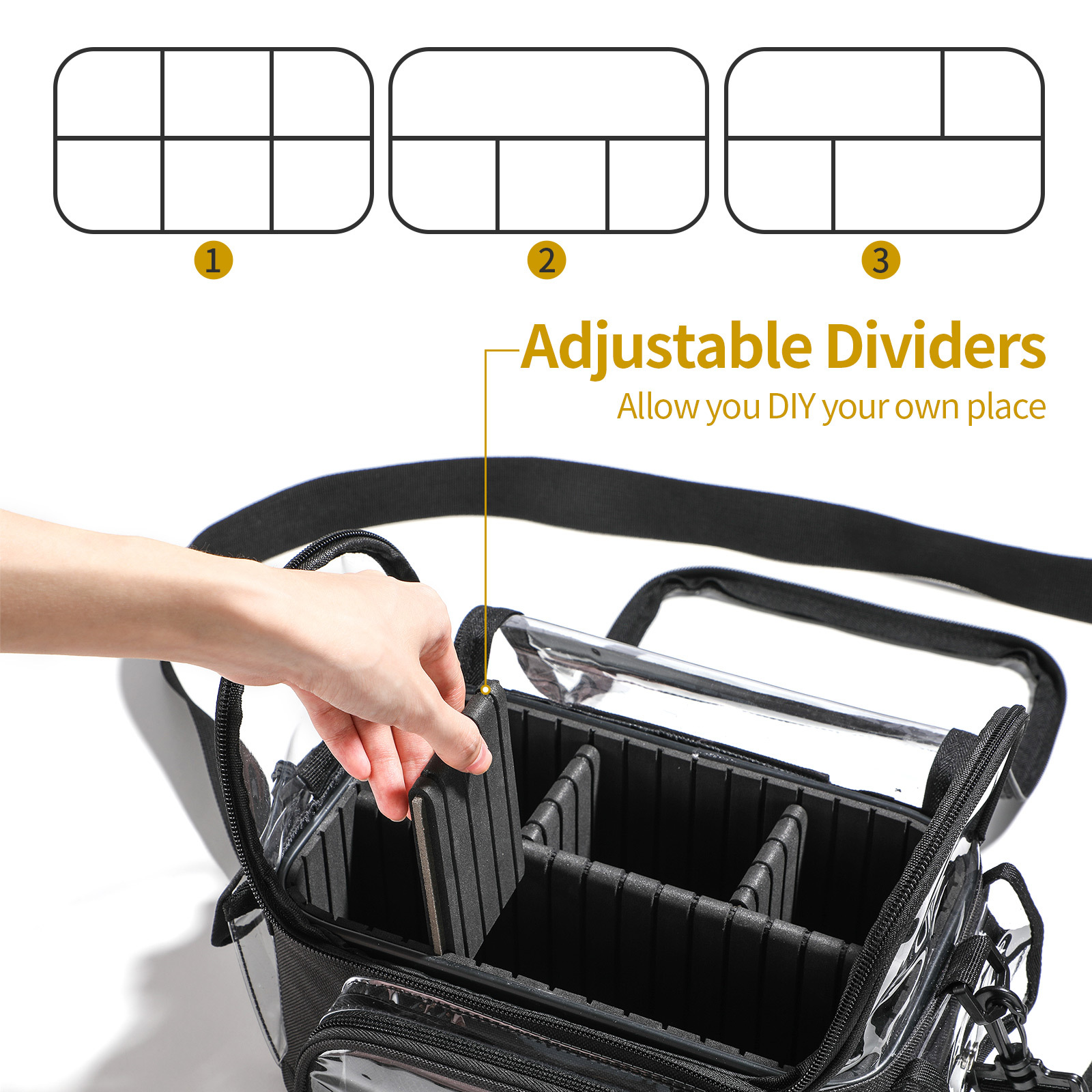 Makeup Brush Holder Backpack M – Travel Accessories Organizer Case recenzja i cena