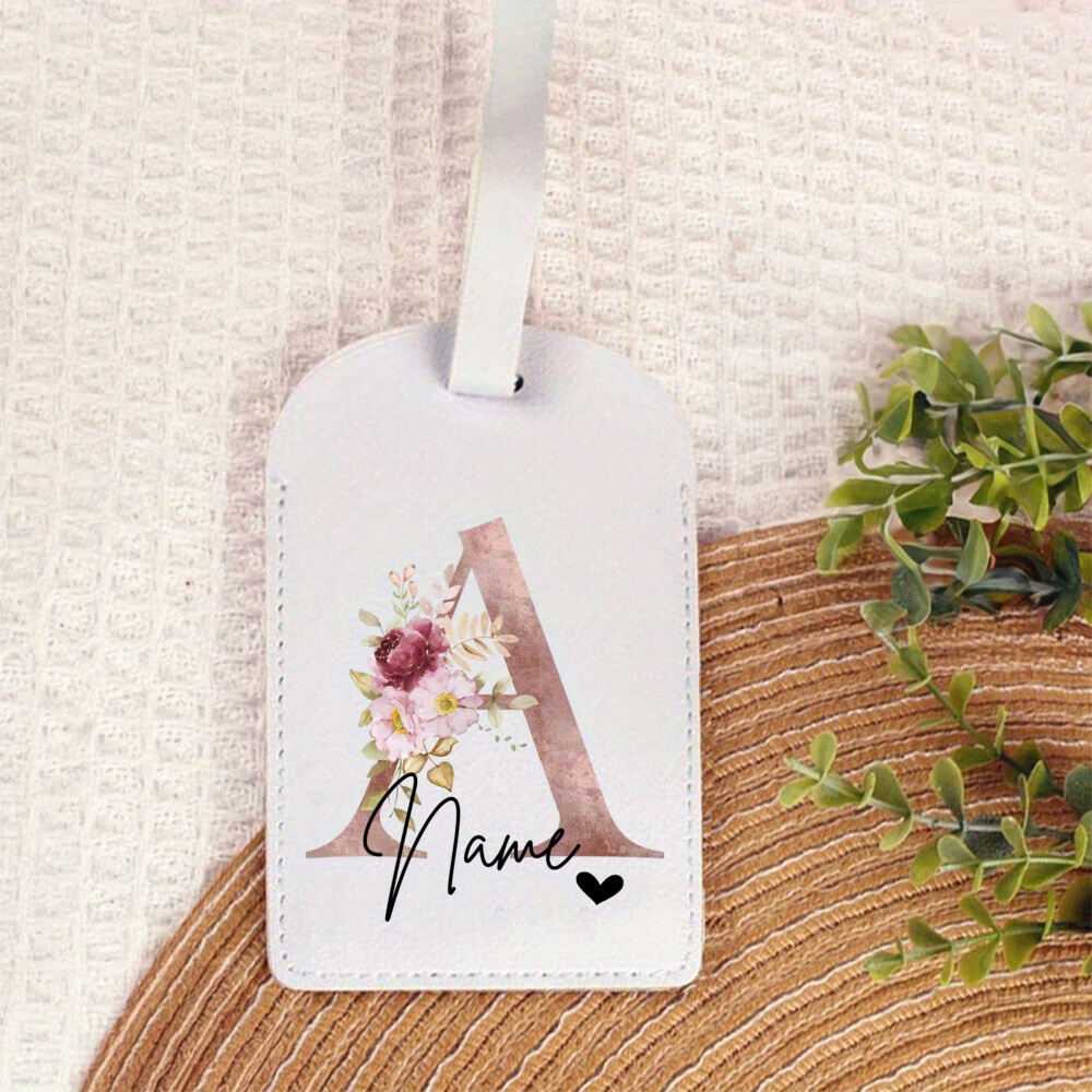 Personalized PU Luggage Tag Fa – Travel Accessories Name recenzja i cena