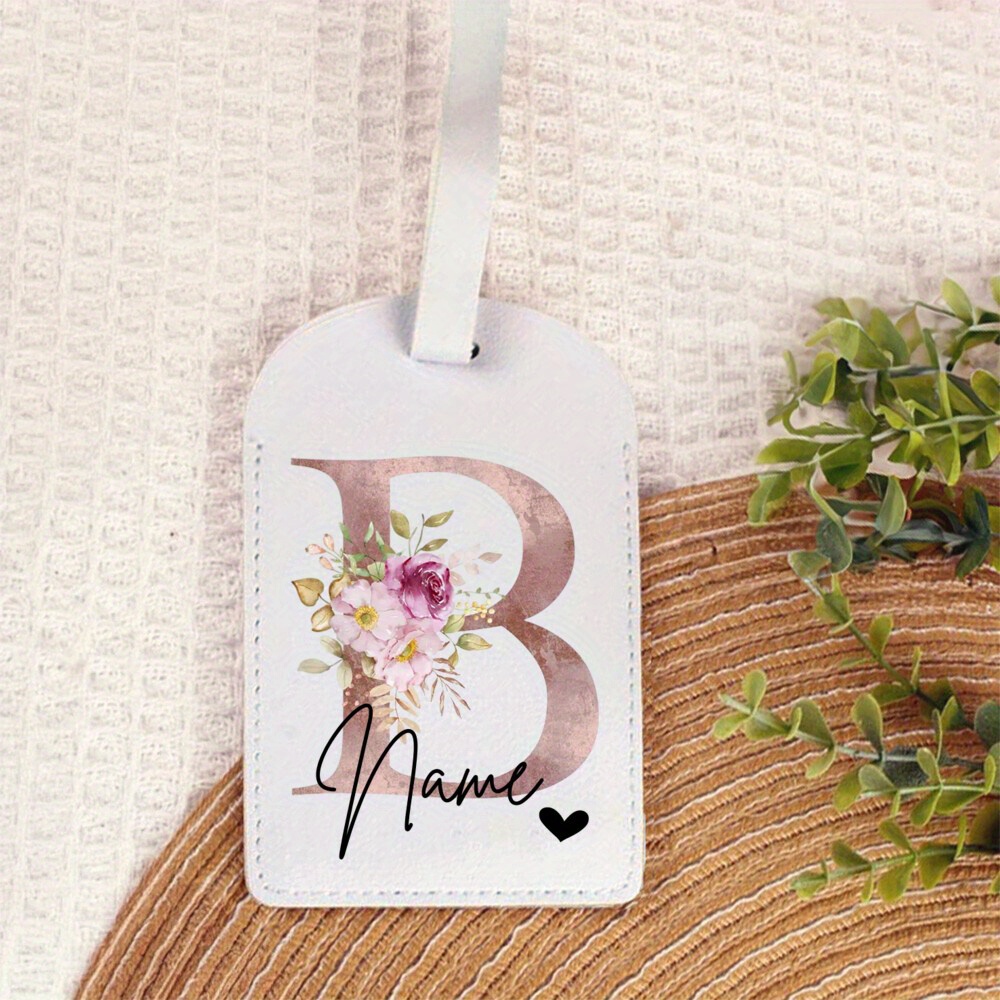 Personalized PU Luggage Tag Fa – Travel Accessories Name recenzja i cena