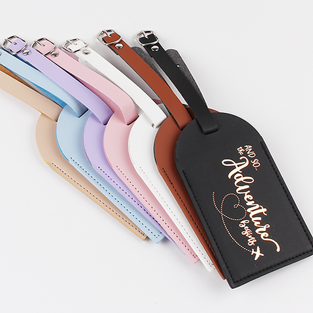 1PC Women Men PU Leather Lugga – Travel Accessories Name recenzja i cena