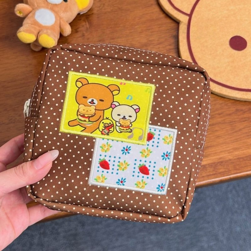 Kawaii Rilakkuma Brown Polka D – Travel Accessories Store recenzja i cena