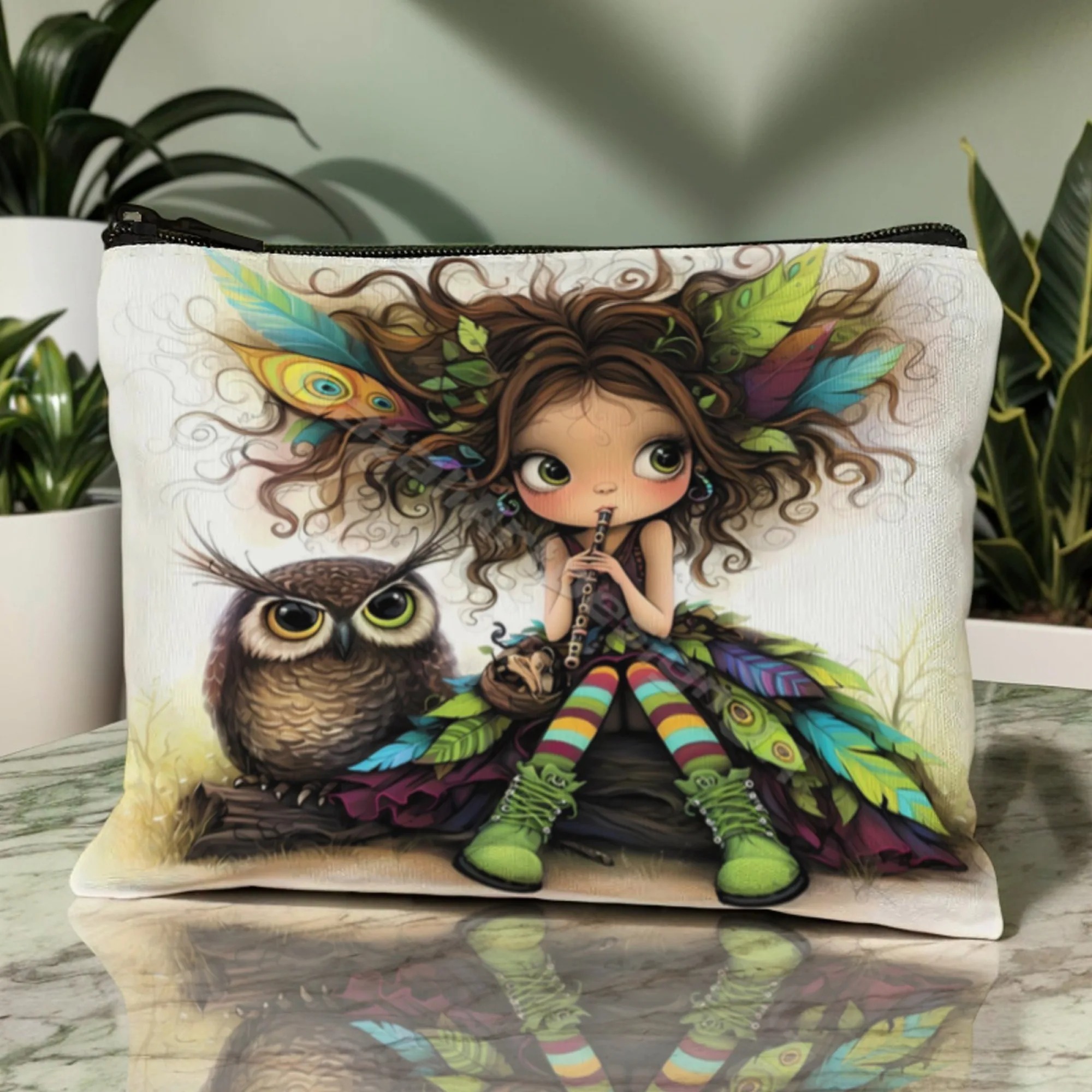 Cartoon Girl Makeup Bag Zipper – Travel Accessories Organizer Case recenzja i cena