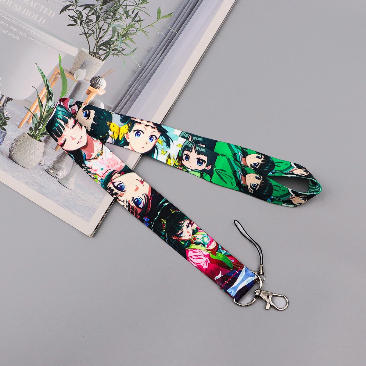 Cute Anime Girl Lanyard Neck S – Travel Accessories Store recenzja i cena