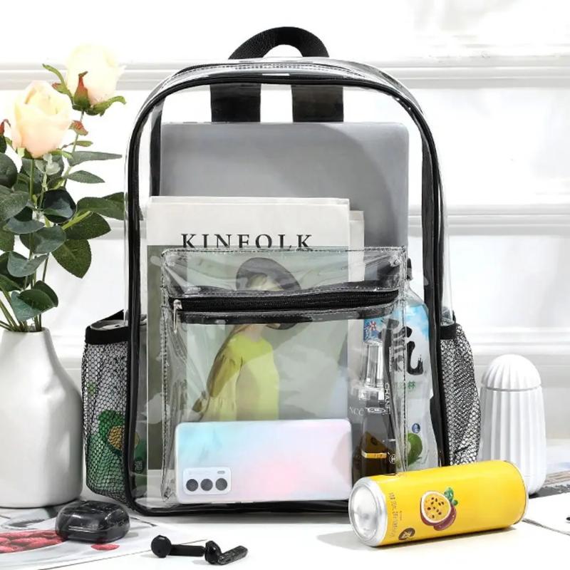 Transparent PVC Backpack Outdo – Travel Packing Accessories recenzja i cena