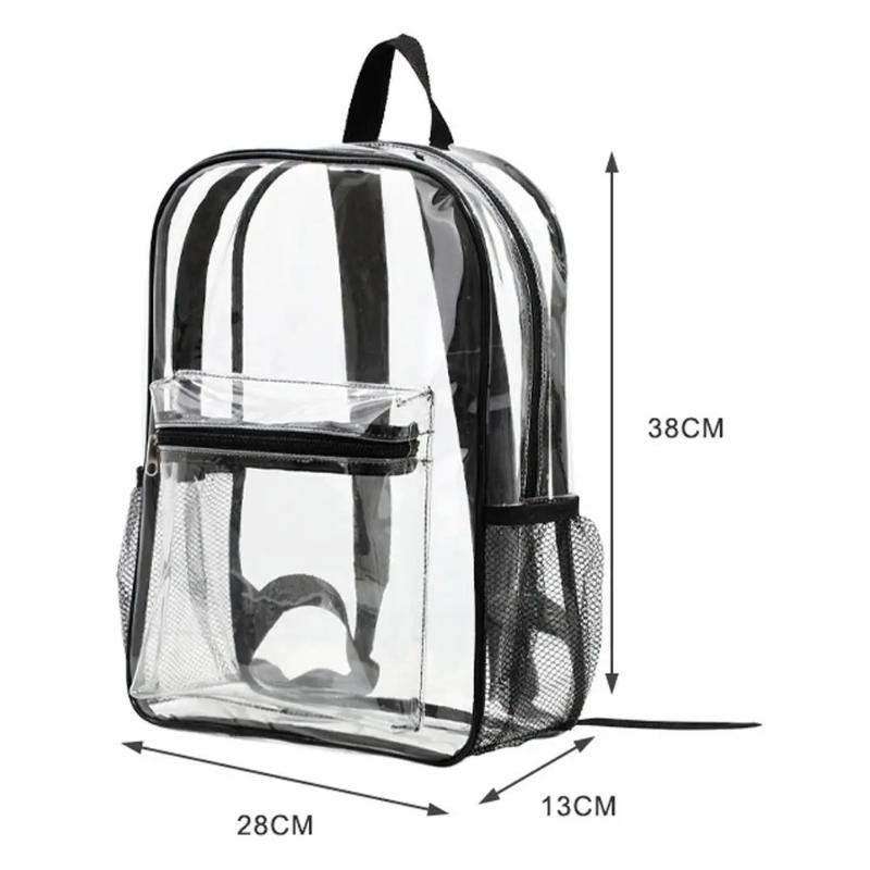 Transparent PVC Backpack Outdo – Travel Packing Accessories recenzja i cena