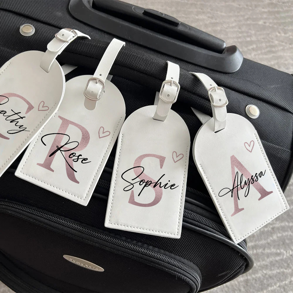 Personalized PU Luggage Tag He – Travel Accessories Name recenzja i cena