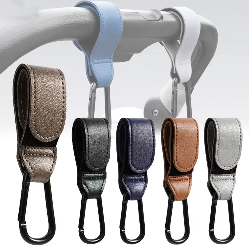 2Pcs Leather Cart Hooks Baby S – Travel Accessories For 4 Year Old recenzja i cena