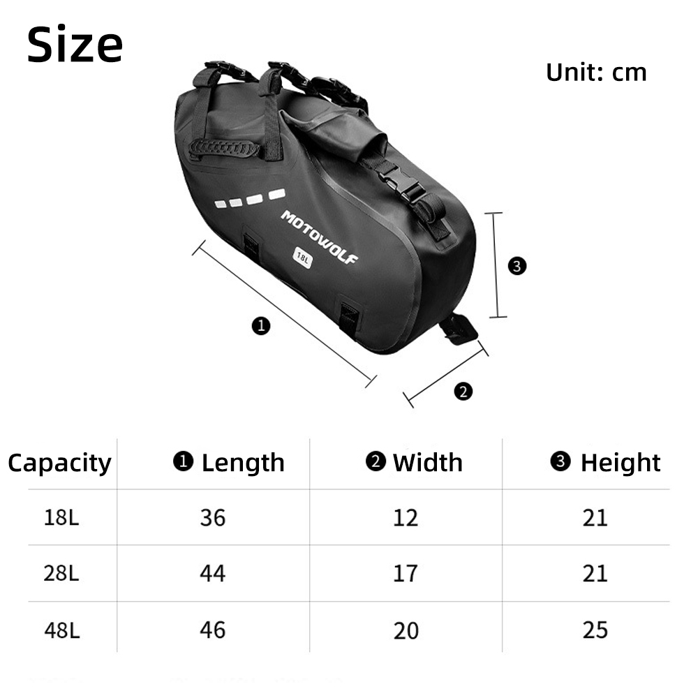 Waterproof Motorcycle Saddle B – It Travel Accessories recenzja i cena