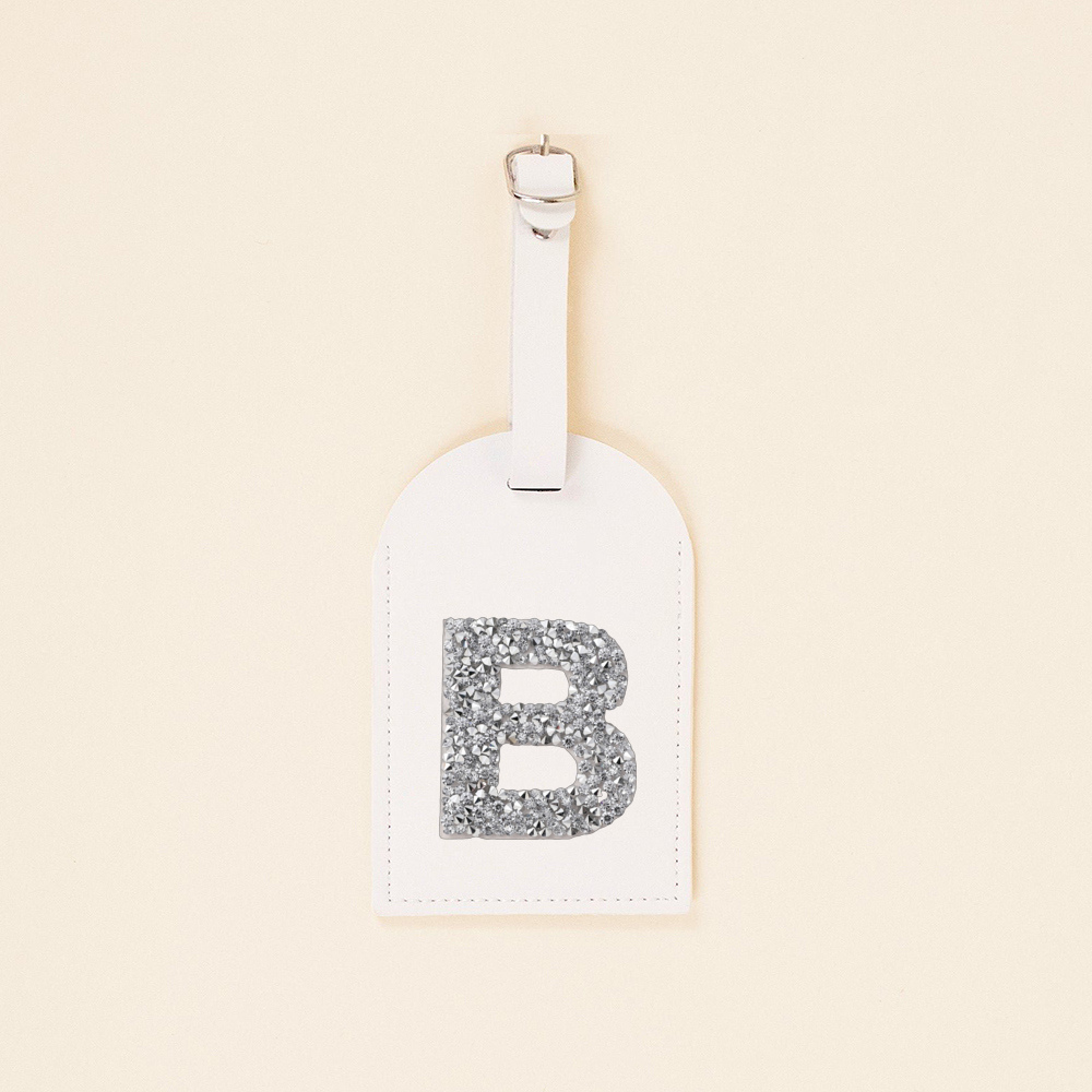 A-Z Rhinestone Monogram Leathe – Travel Accessories Name recenzja i cena